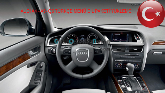 Picture of Türkçe Dil Paketi Yükleme / Audi A6 ve Audi A7