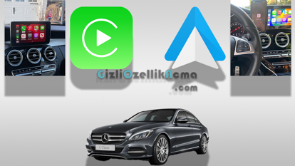 Picture of Mercedes-Benz C-Class (W205) - Apple CarPlay and Android Auto Activation Process with Remote Connection