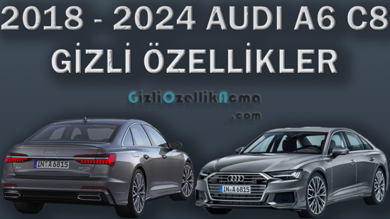 Picture of Hidden Features - Audi A7 4K8 (2018 and later)