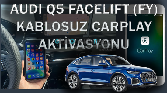 Picture of Audi Q5 Facelift Wireless Apple CarPlay and Wireless Android Auto Software 