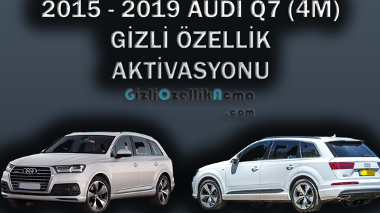 Picture of Hidden Features - Audi Q7 4M (2016 - 2019)