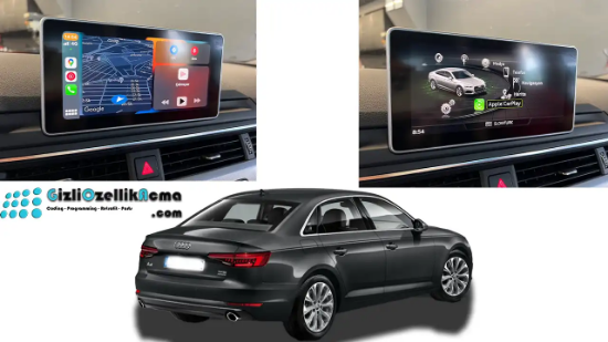 Audi A4 B9 Apple CarPlay & Android Auto Aktivasyonu