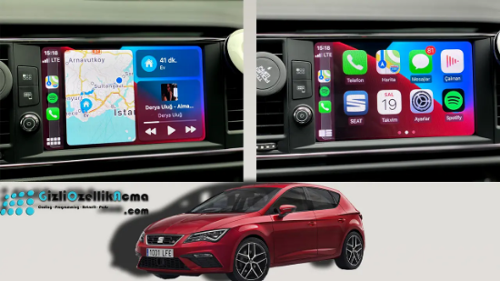 Seat Leon 5F - Full Link Aktivasyonu | Apple CarPlay ve Android Auto